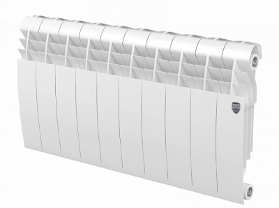 Royalthermo нижнее подключение купить Радиатор биметаллический RoyalThermo Biliner 350 VD с нижним подключением, Bianc