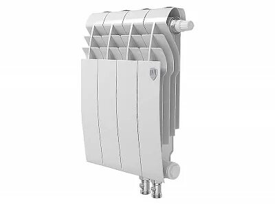 Royalthermo нижнее подключение купить Биметаллический секционный радиатор отопления Royal Thermo Biliner 350 / V Bianc