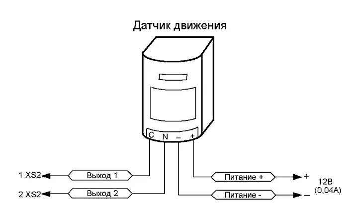Rpcb234 v4 датчик движения схема подключения Свет в багажник - Ford Focus I Hatchback, 1,6 л, 2004 года своими руками DRIVE2