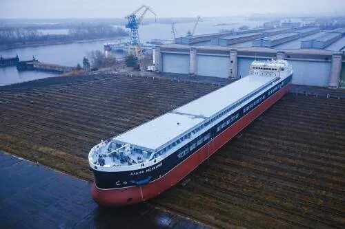 Rsd 71 судно проект фото Красное Сормово спустило на воду сухогруз проекта RSD59 Альфа Меркурий