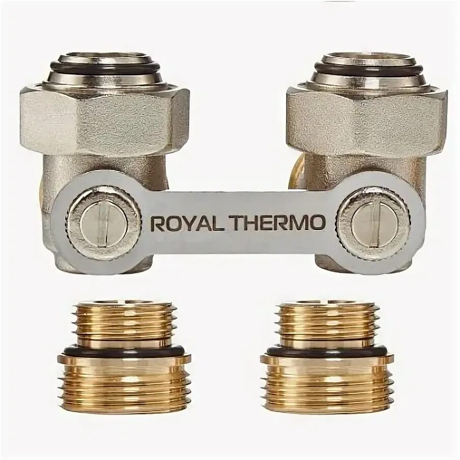Rte 07.00001 узел нижнего подключения Узел нижнего подключения ROYAL THERMO угловой 1/2"х3/4"EK НС-1281633 купить в СП