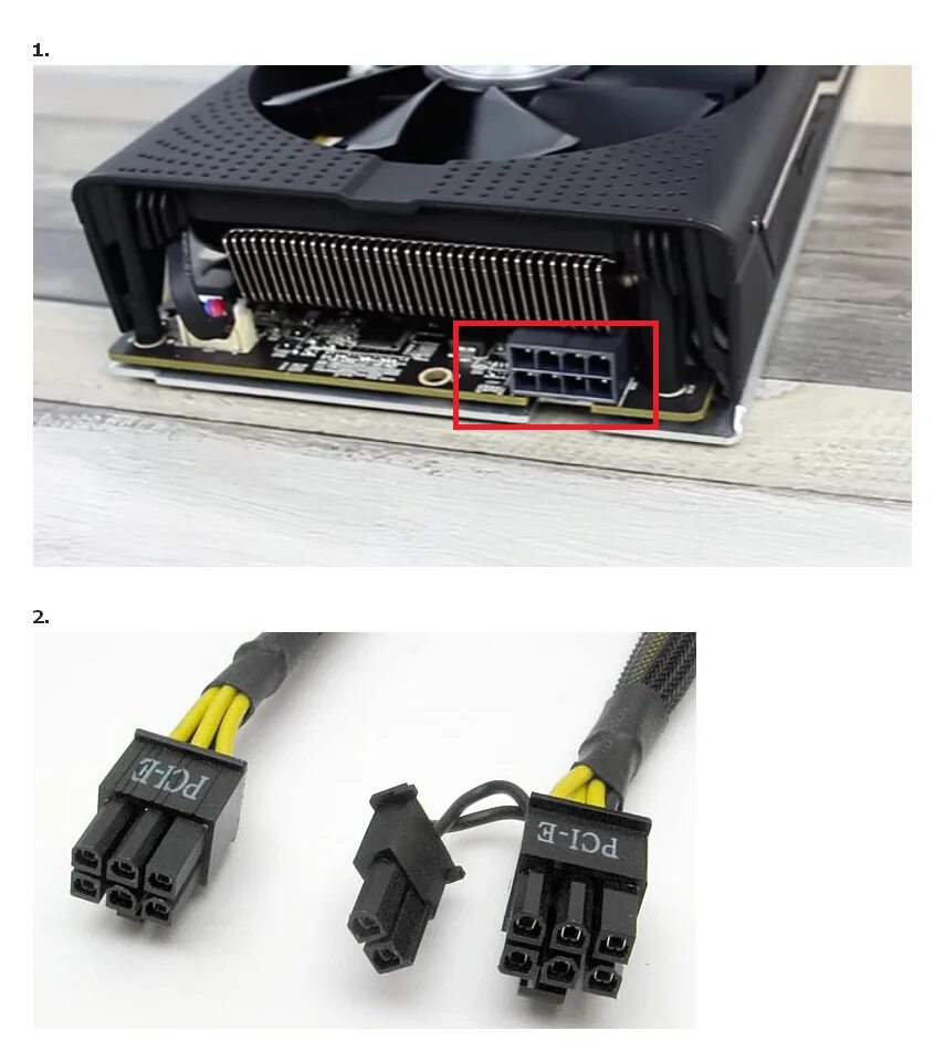Rtx tesla 4000 подключение без доп питания RX 480 NITRO+