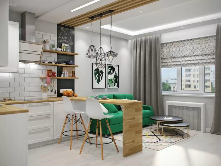 Ru студия дизайна Pin on КВ в химках Kitchen design small, Small apartment design, Small apartment