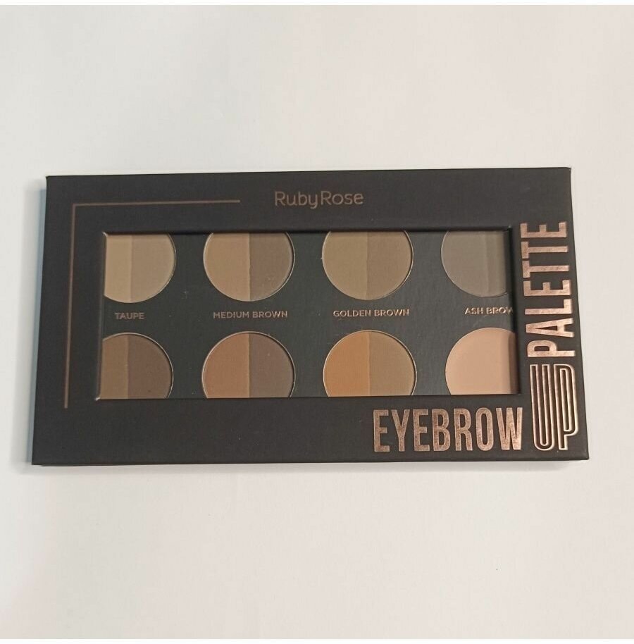 Ruby rose тени для макияжа бровей Ruby Rose Набор для бровей Eyebrow Up Palette, коричневый - купить в интернет-ма