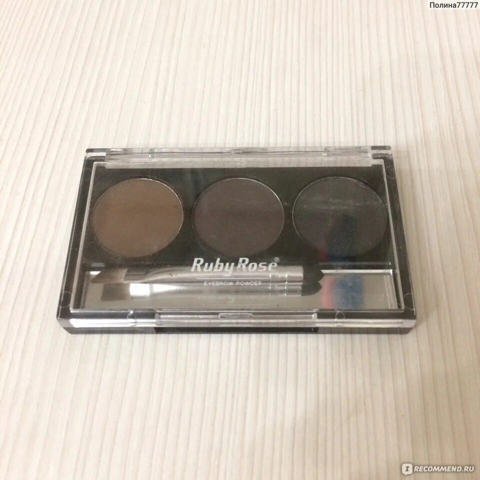 Ruby rose тени для макияжа бровей Тени для бровей Ruby Rose № 9341 - "Мне очень понравились эти тени. Оправдали вс