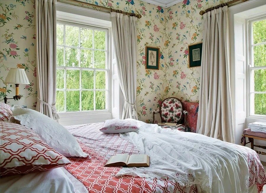 Ruch my cottage обои в интерьере Top 5 Interior Design Trends for 2019 - Scene Therapy Bedroom design, Discount b