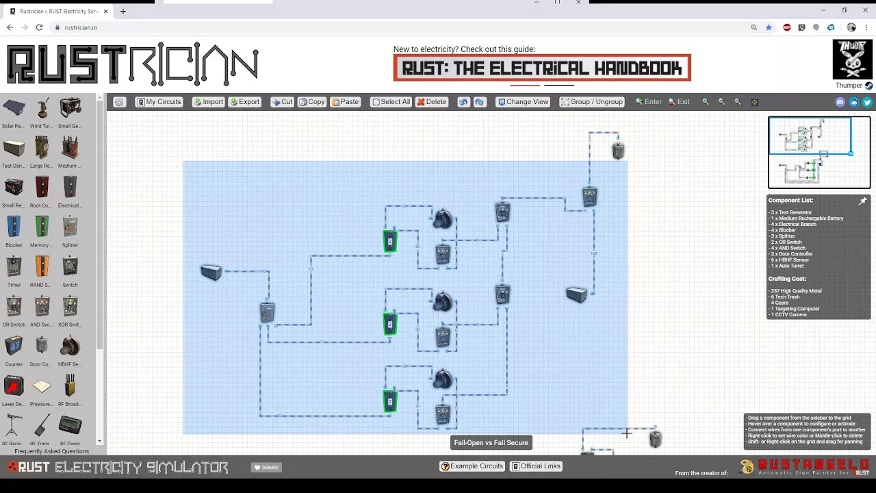 Rust как подключить камеру Rust Electricity 101: Fail-Open vs Fail-Secure Circuits - YouTube