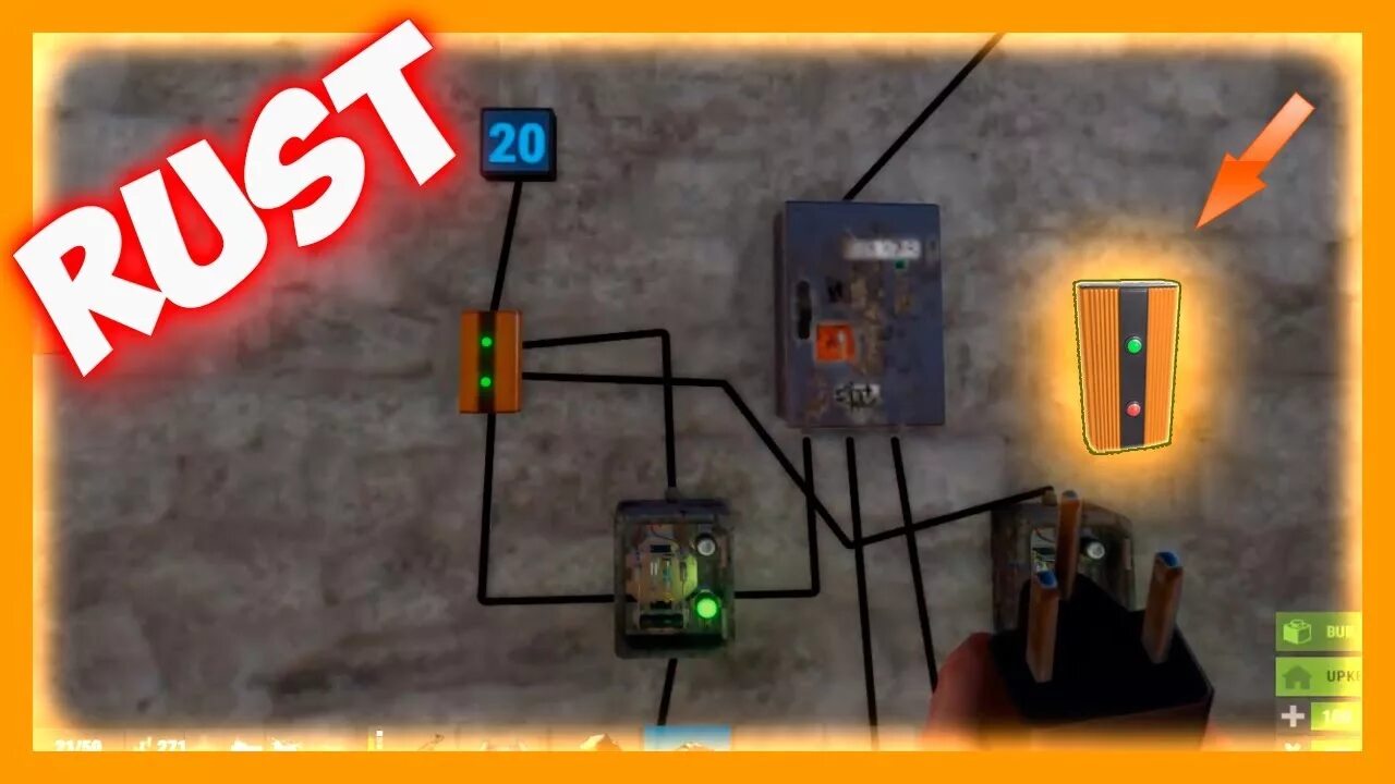 Rust как подключить камеру RUST - Электрический RAND-переключатель (RAND Switch) - YouTube