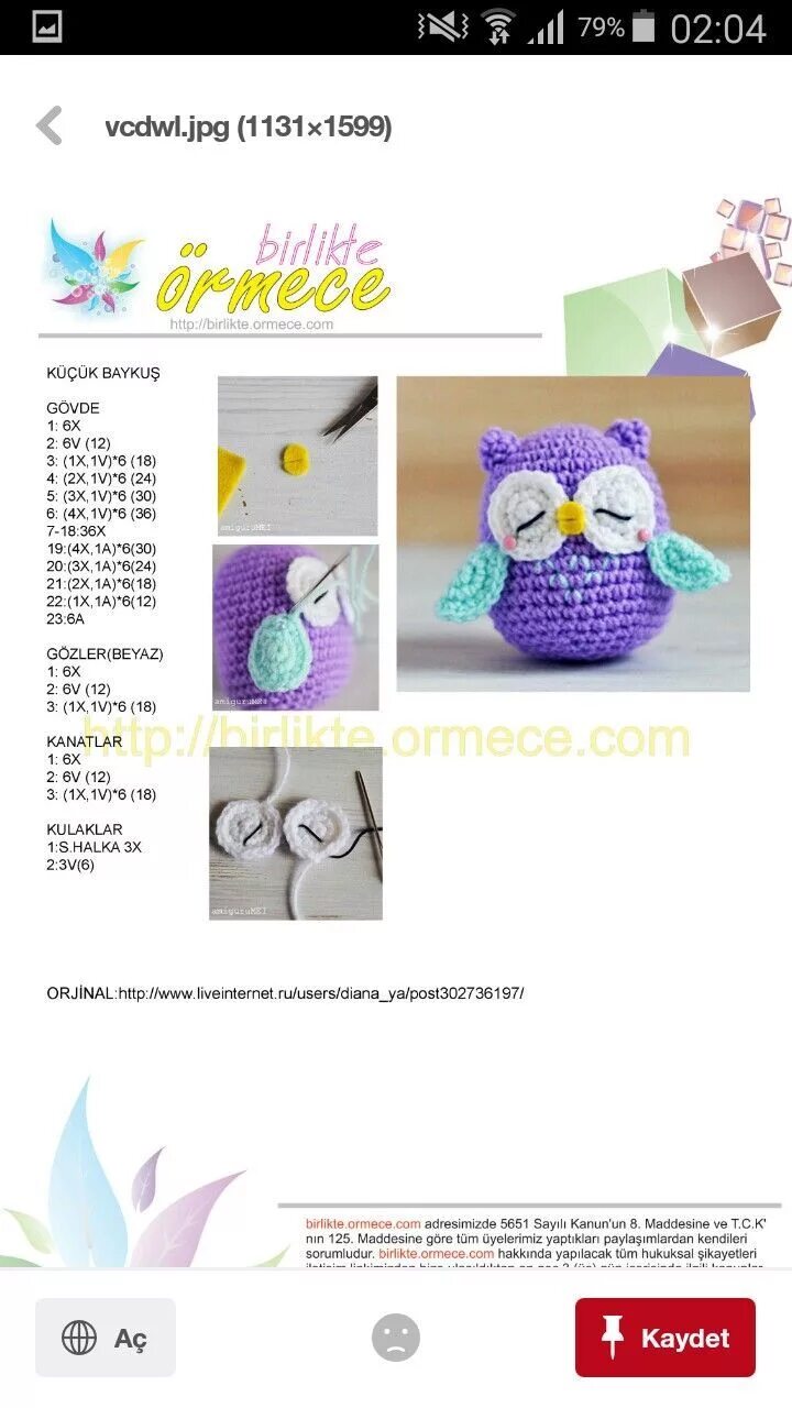Rutube вяжем органайзер сову со схемой крючком amigurumi tarifleri - Google'da Ara Схемы вязания амигуруми, Вязаные игрушки, Сх