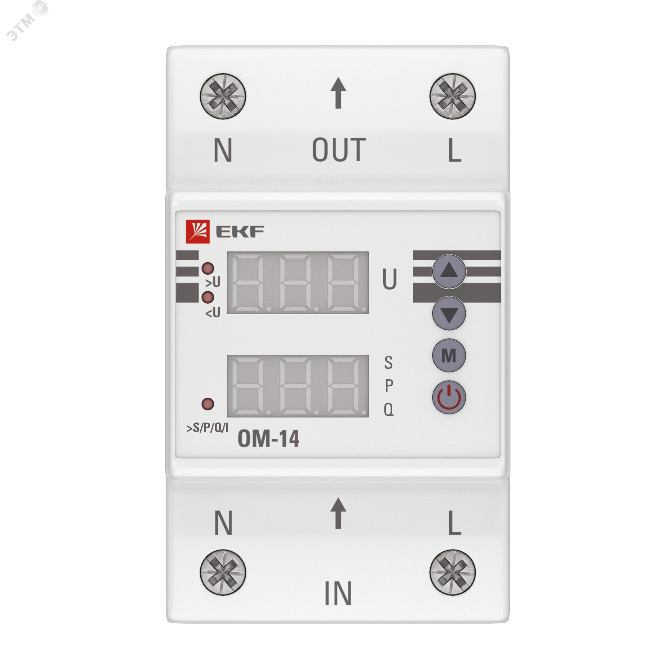 Rvf 3 63а ekf proxima схема подключения Ограничитель мощности ОМ-14 PROxima артикул rel-pl-14 EKF - купить в Москве и РФ