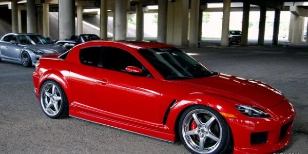 Rx 8 фото Mazda RX-8 диски Konig Wheels Lightning R18 9.5J ET45