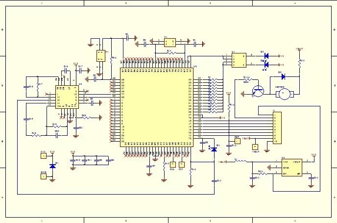 Rx sl013c 1 электрическая схема DVR Camera Video Recorder PWB Copy project with usPCB Reverse Engineering, PCB C