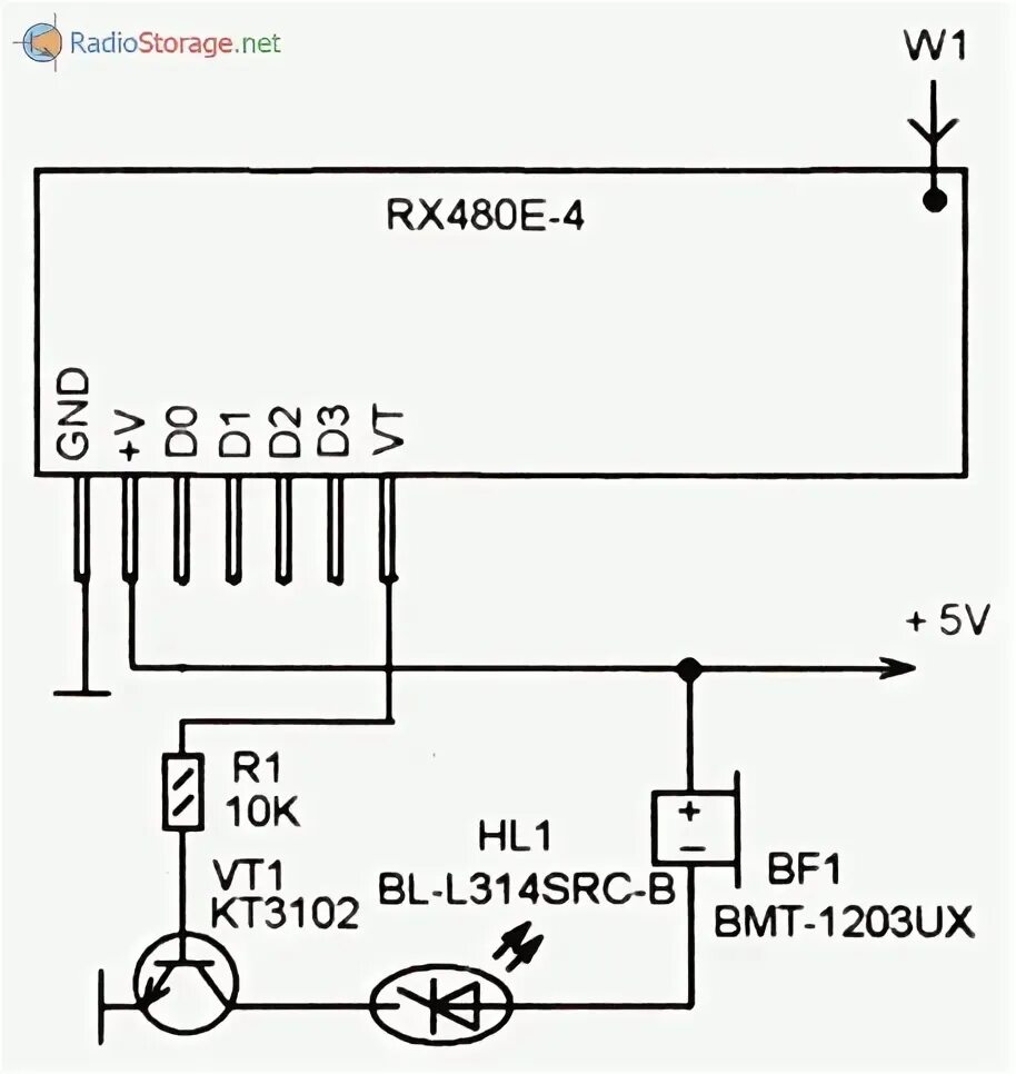 Rx470 4 радиомодуль подключение Выключатель света с датчиком движения ДД-008, схема охранной сигнализации с ради