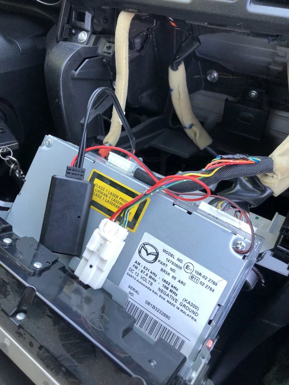 Rz mzd05 подключение к мазда 3 бк Установка Bluetooth адаптера. - Mazda 3 (1G) BK, 1,6 л, 2008 года автозвук DRIVE