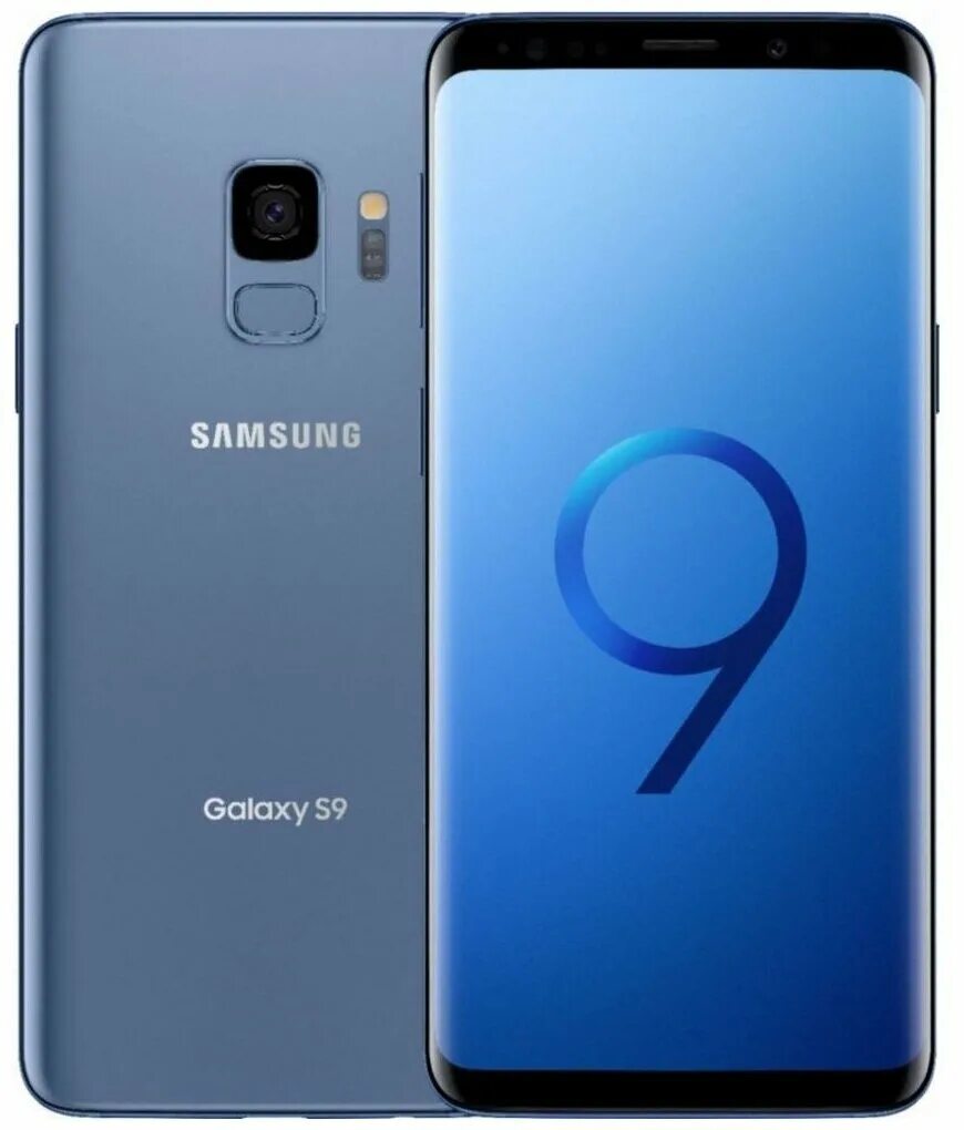 S 9 фото Б/У и уценка Смартфон Samsung Galaxy S9 4/64 ГБ, 2 SIM, голубой коралл - купить 