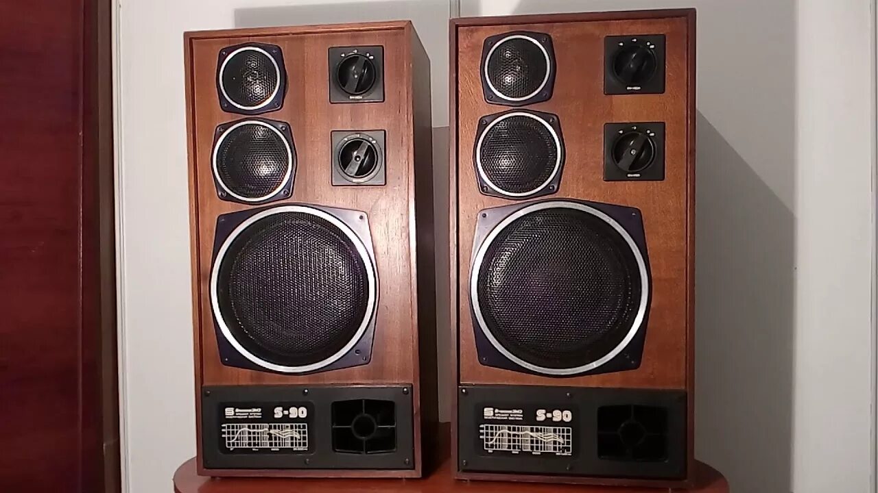 S 90 фото АКУСТИКА Радиотехника С90 Radiotehnika S-90 35 АС 012 - YouTube