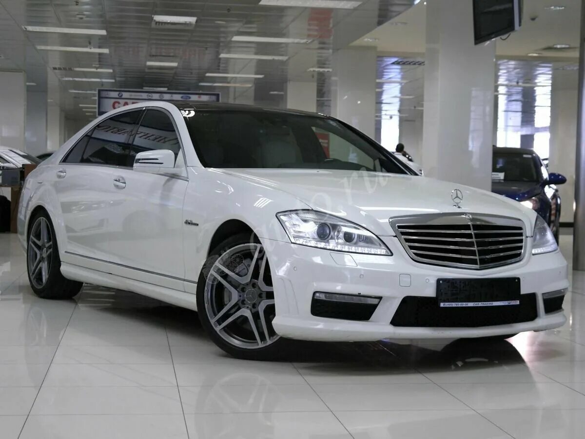 S класс фото Купить б/у Mercedes-Benz S-Класс AMG II (W221) 63 AMG Long 6.2 AT (525 л.с.) бен