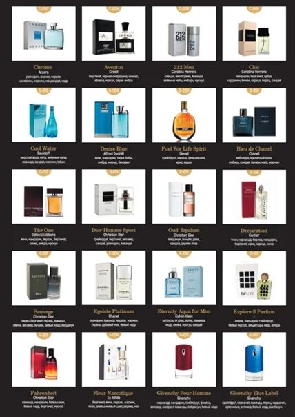 S parfum духи каталог с фото Основной альбом - Фотография 18 из 21 ВКонтакте