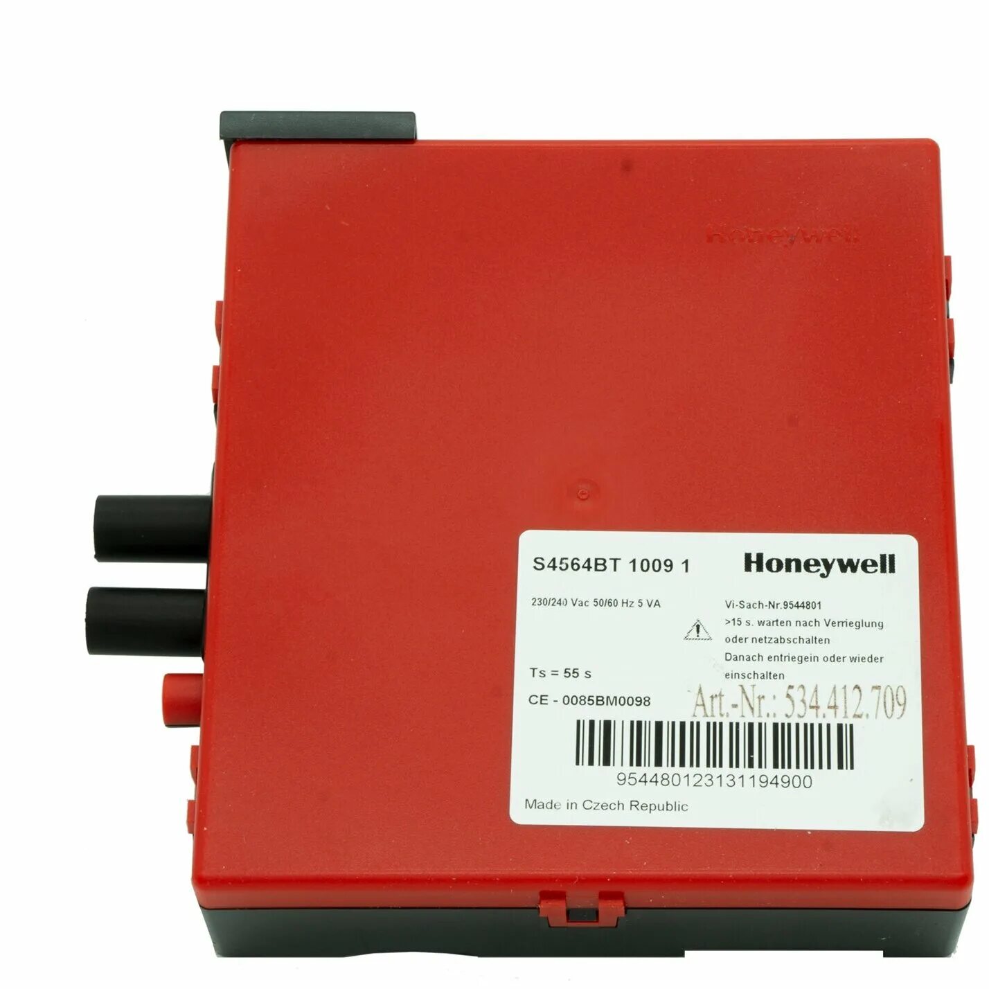 S4564bt 1009 1 схема подключения Контроллер управления горением Honeywell S4565BF1054 /арт. 7370458 / Чешская Рес
