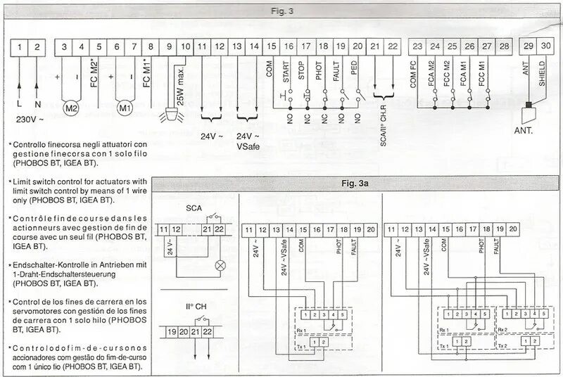 S4564bt 1009 1 схема подключения Download 40+ Schema Elettrico Fotocellule Bft