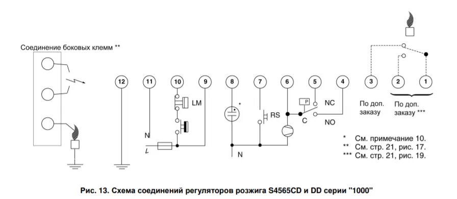 S4565cd 2029 1 схема подключения Контроллер Honeywell S4565CD 1054 всегда в наличии на складе доставка по России