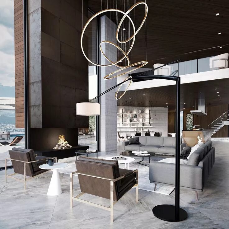 S54 студия дизайна Seaside house Lámpara, Escalera