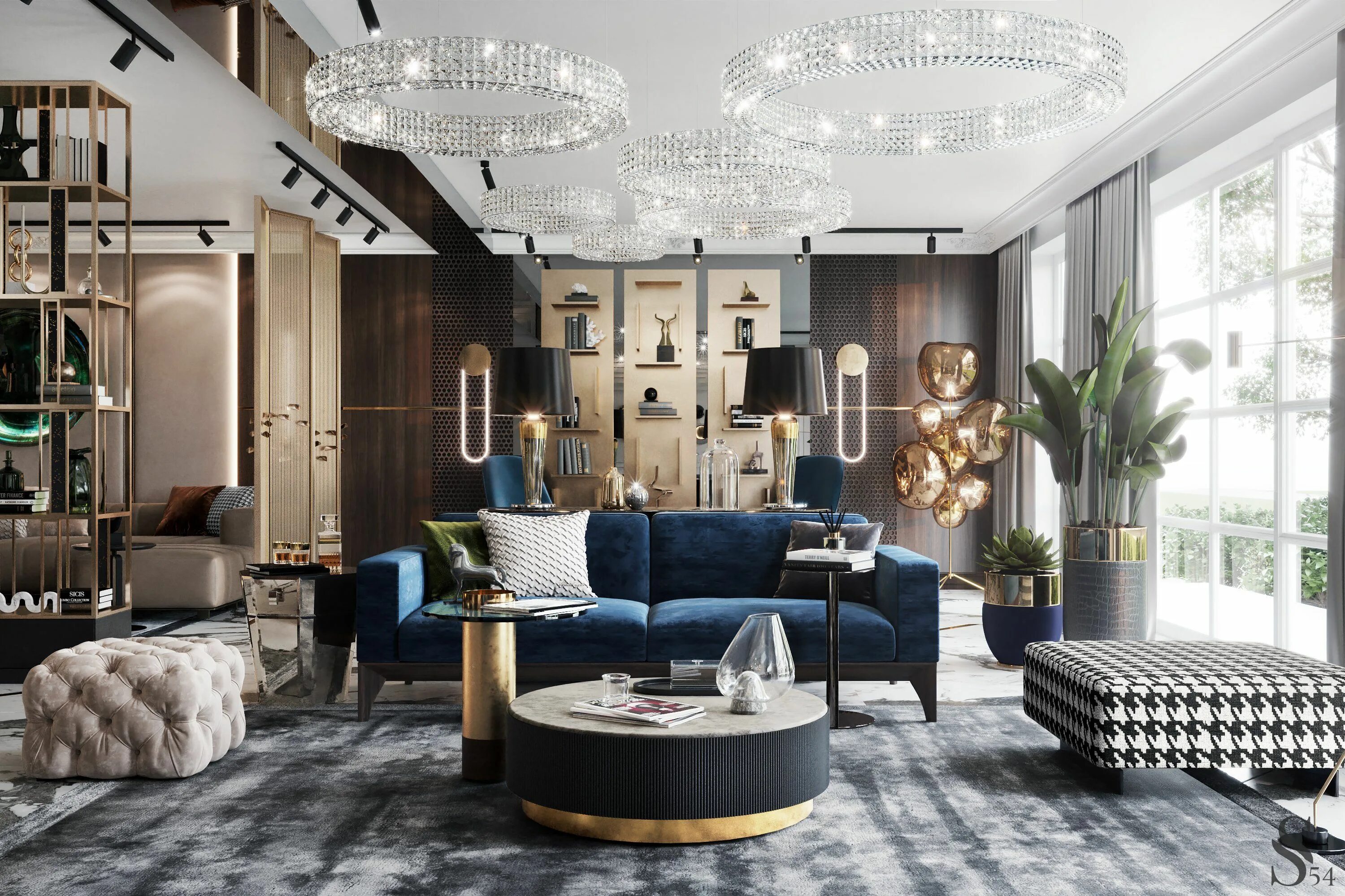S54 студия дизайна Особняк в Лондоне Luxury living room decor, Luxury living room, Luxury living ro