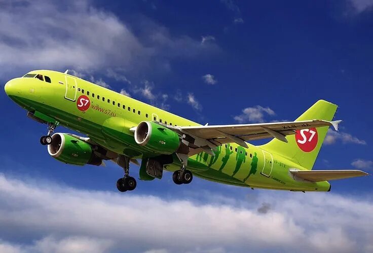 S7 airlines авиакомпания фото самолета Pin en Luftfahrt - S7 Airlines en 2024 Descargas de fondos de pantalla