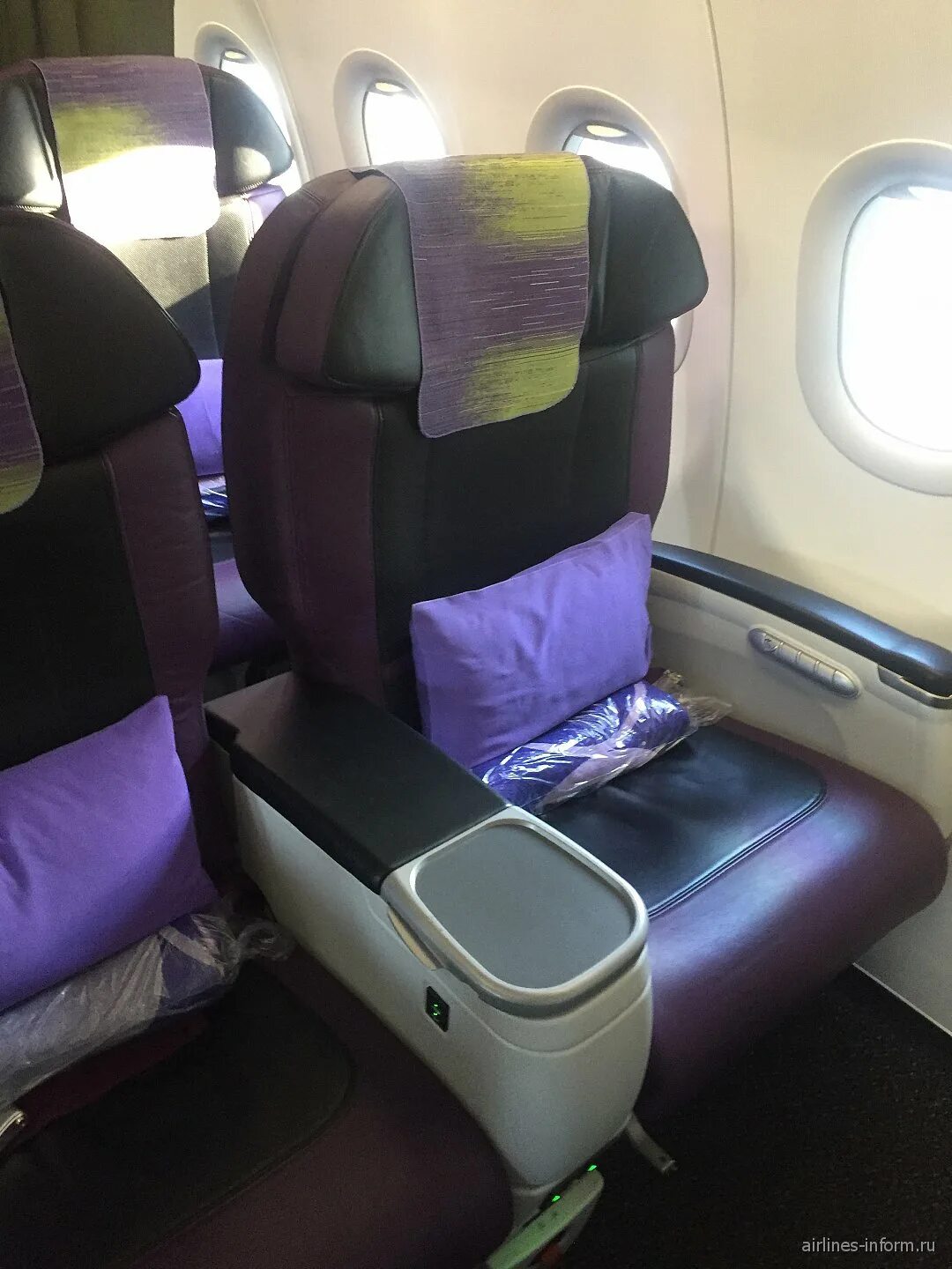 S7 бизнес класс фото Пассажирские кресла бизнес-класса в Airbus A320neo авиакомпании S7 Airlines