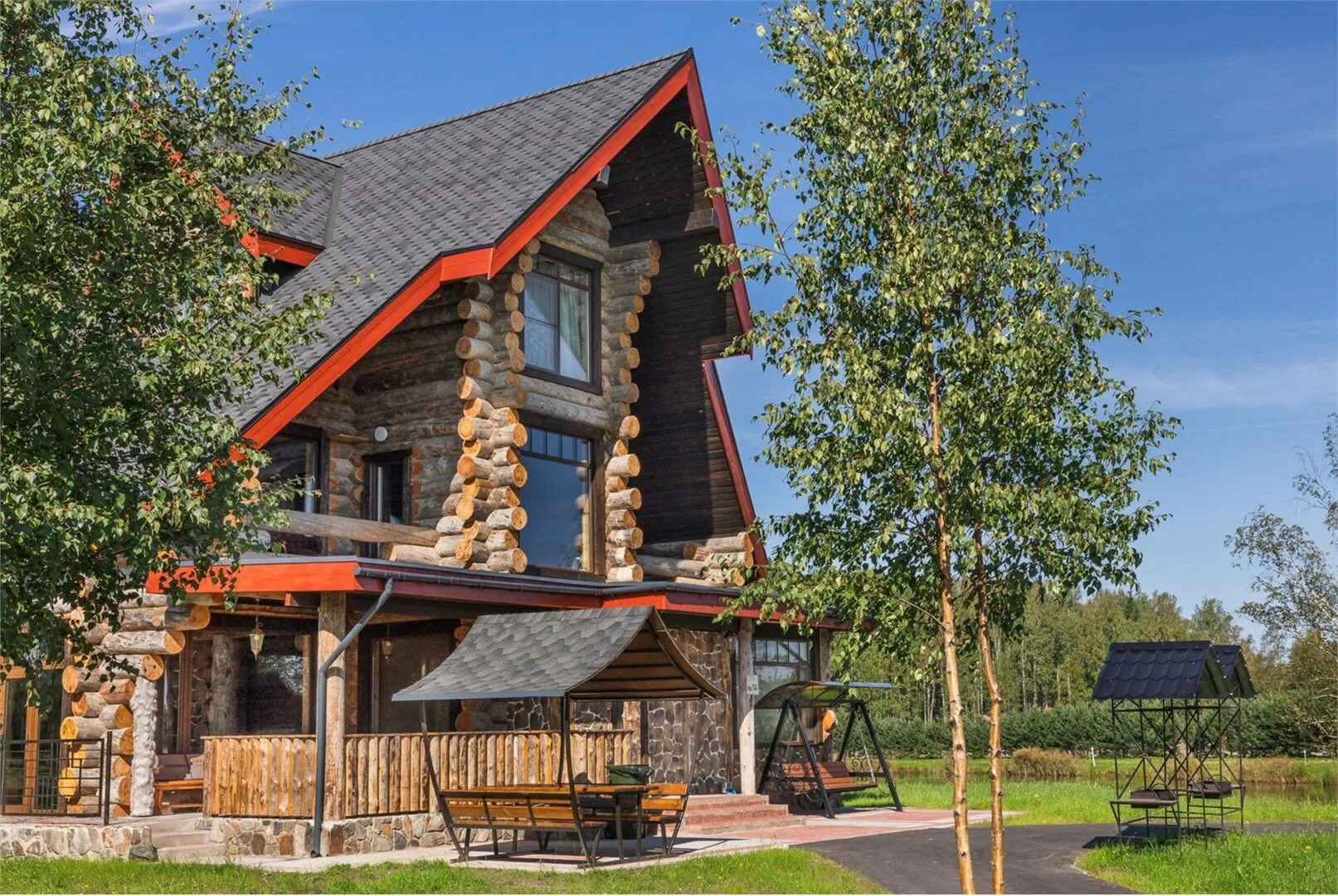 Saari 1 поселок киркколахти фото Фото База отдыха Черные камни, Карелия Республика, Карелия