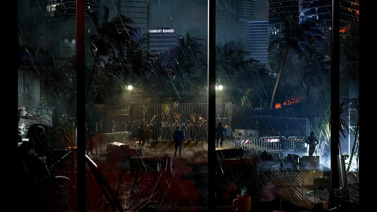 Safe zone 3 й микрорайон 21 фото Spend The Night In A Not So Relaxing Zombie Safe Zone Rain On Window Sounds Hall