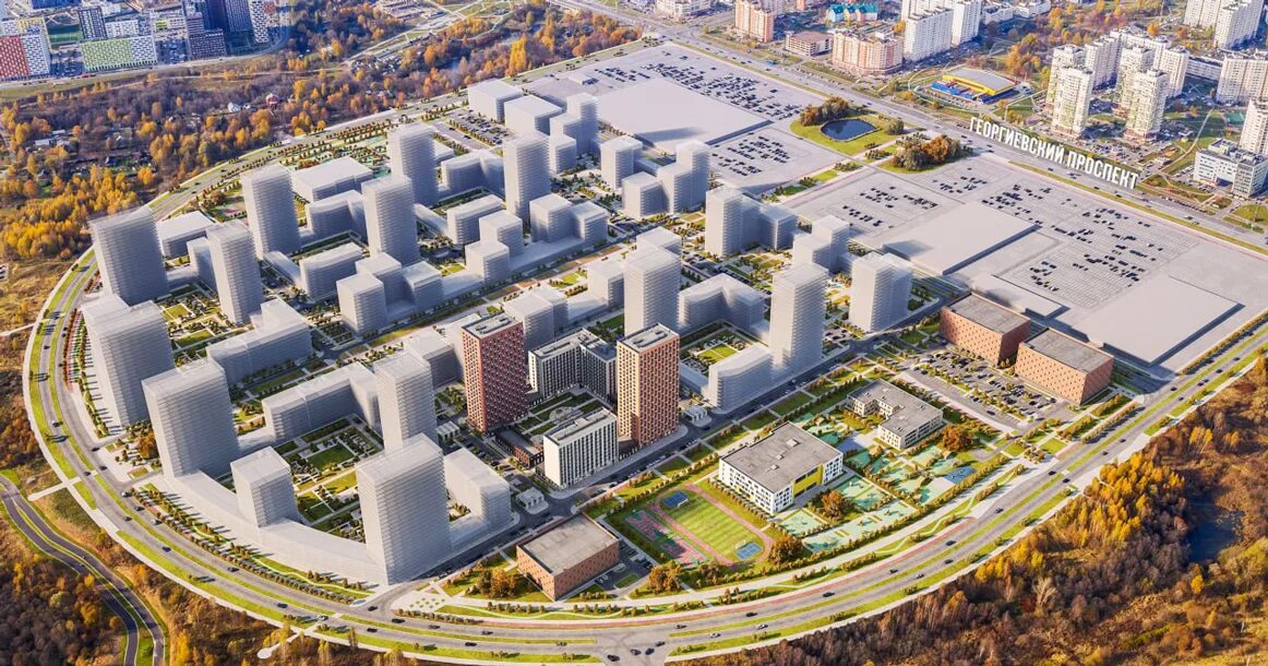 Safe zone 3 й микрорайон 21 фото Вот так застроят "мертвый город" в Зеленограде - Москвич Mag - 05.12.2021