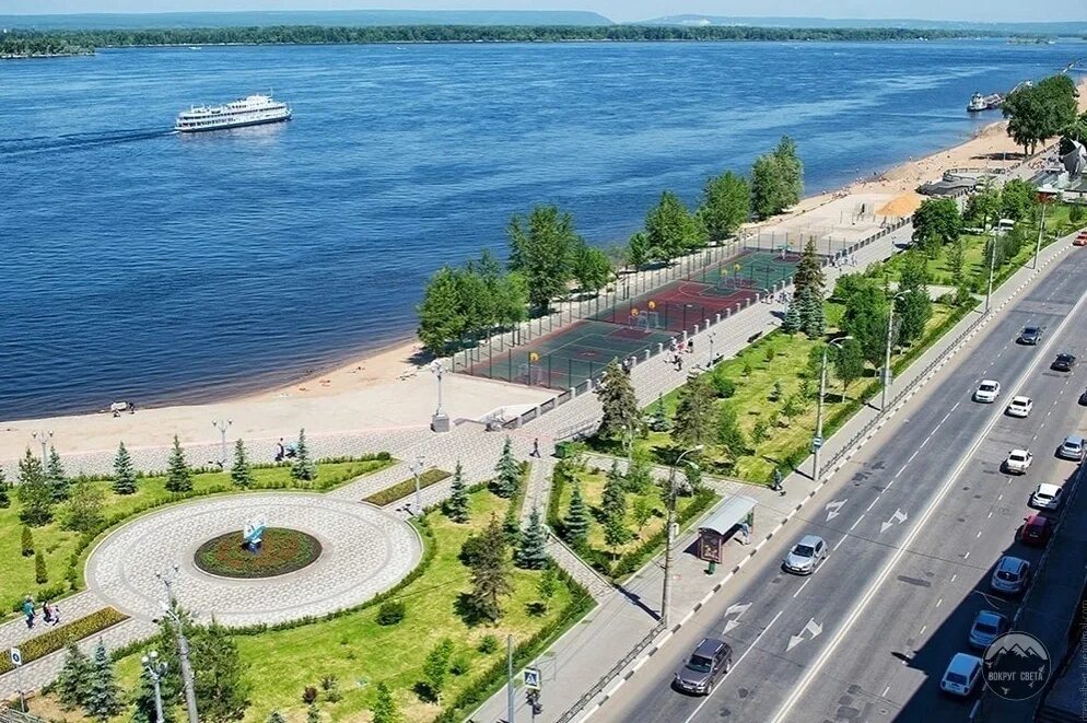 Samaranta самара ул берег реки волги фото На набережную Волги в Самаре запустят новый автобусный маршрут В Самаре появится