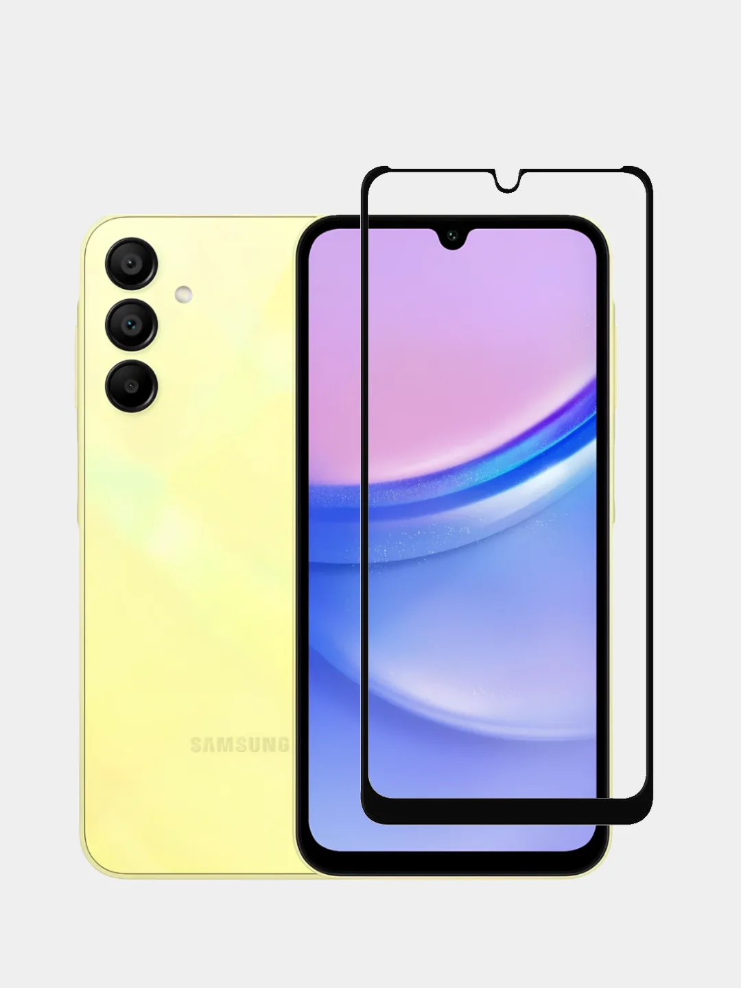 Samsung 15 фото Защитное стекло для Samsung A15 (Самсунг А15) - заказать в интернет-магазине Car