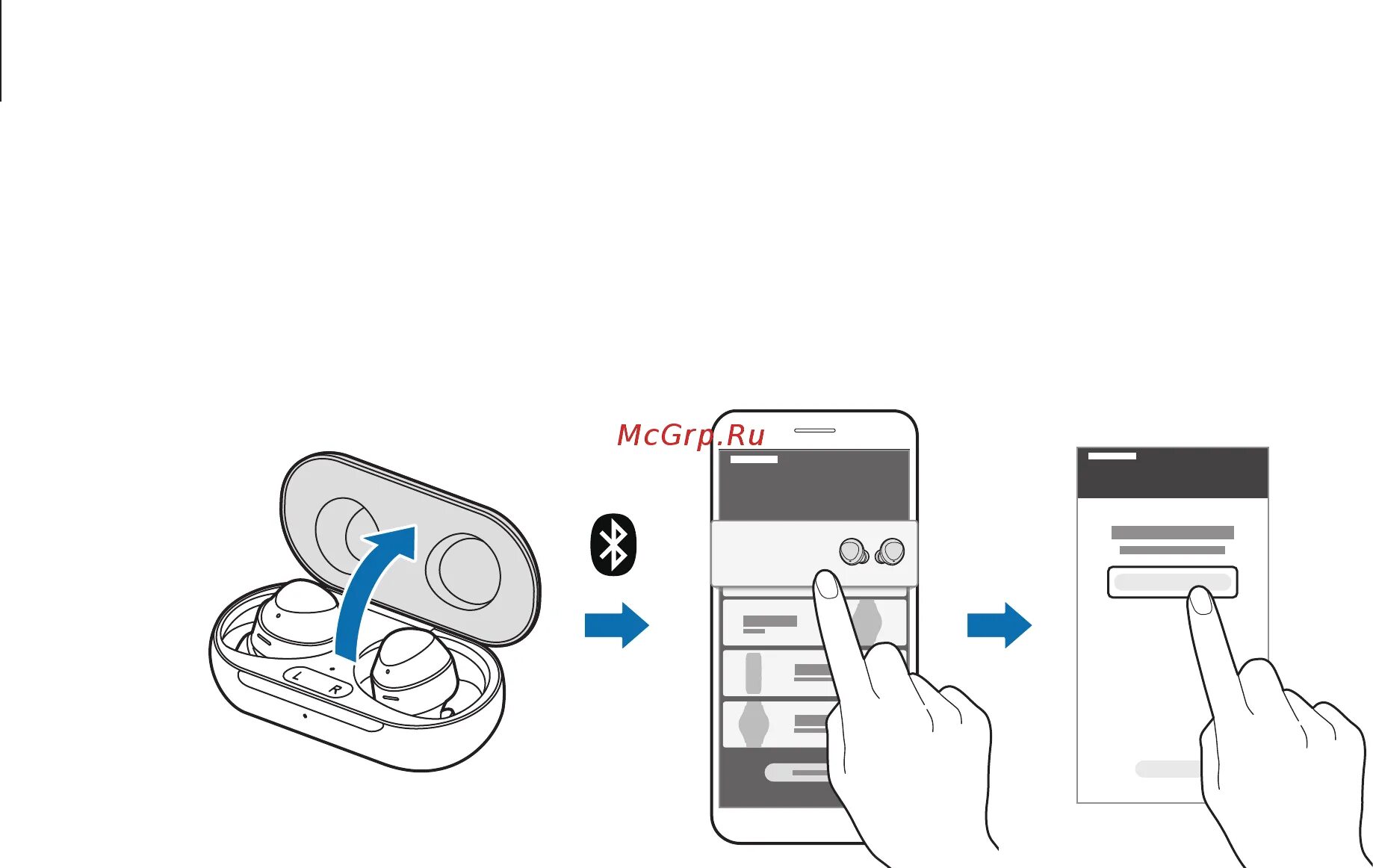 Samsung buds как подключить к телефону Samsung Galaxy Buds+ Red (SM-R175NZRASER) 22/47 Советы и предостережения при под