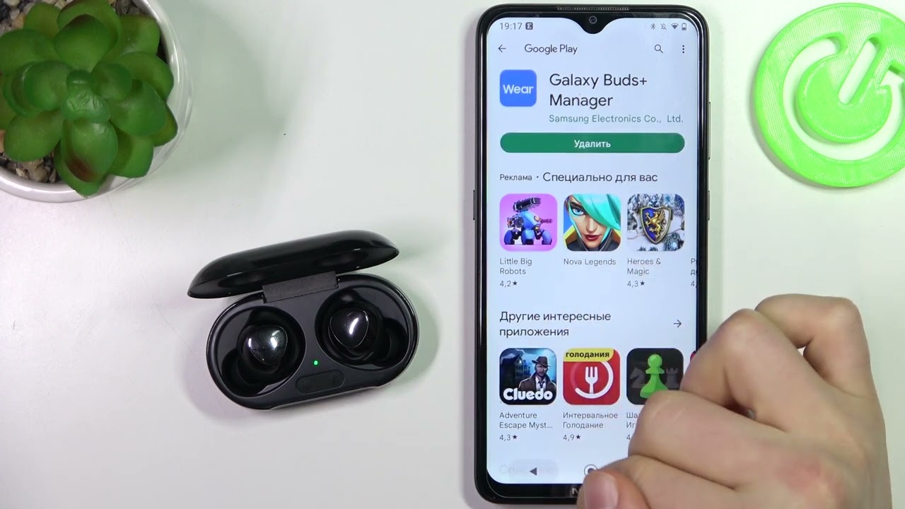 Samsung buds подключение к телефону Samsung Galaxy Buds+ Как к телефону подключить наушники Samsung Galaxy Buds+ чер