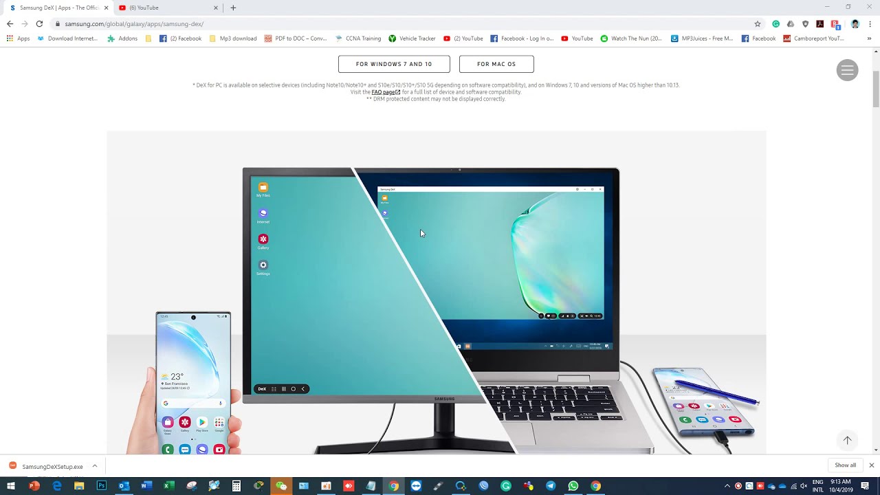 Samsung dex как подключить к пк How to downlaod the SAMSUNG Dex - YouTube