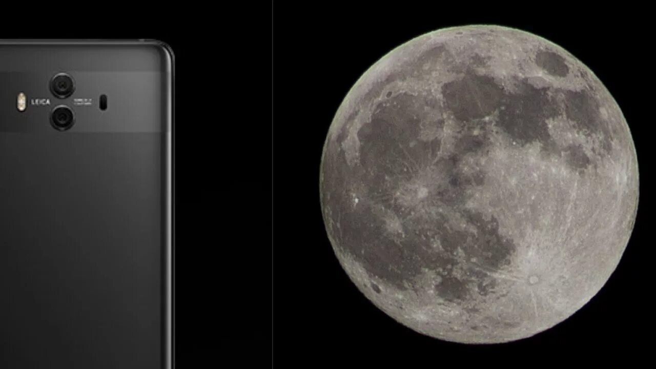 Samsung фото луны Can Mate 10 ZOOM to MOON!? - YouTube