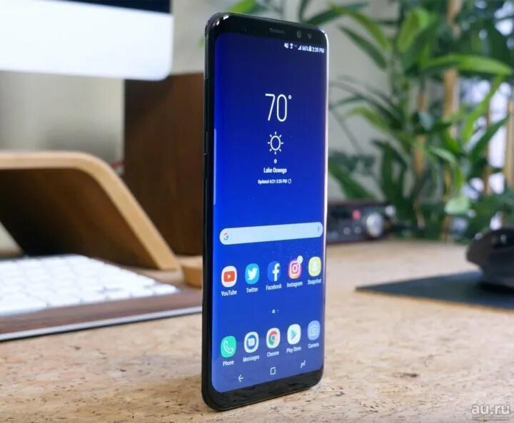Samsung galaxy 8 фото Телефон Samsung S 8+ в отличном состоянии - купить в Москве, цена 15 500 руб., п