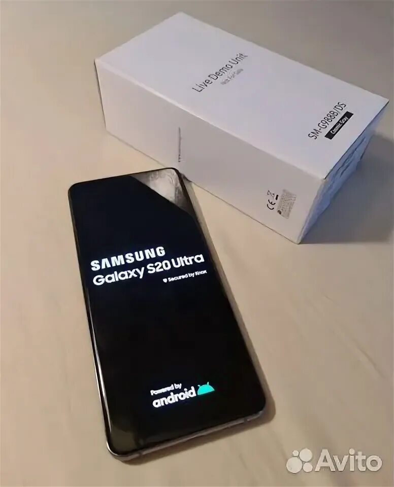 Samsung galaxy s24 ultra коробка фото Samsung Galaxy S20 Ultra Live Demo Unit купить в Москве Электроника Авито