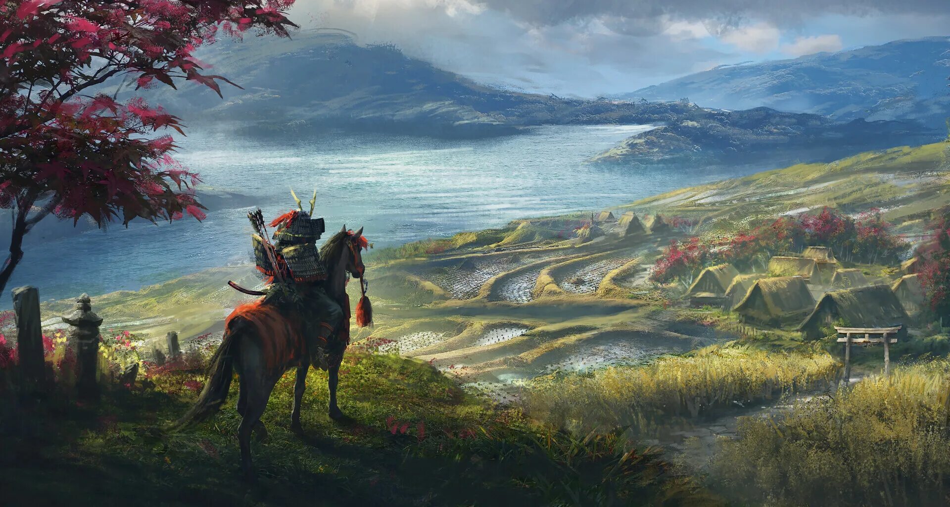 Samurai 18г 3 й микрорайон фото ArtStation - Samurai Village