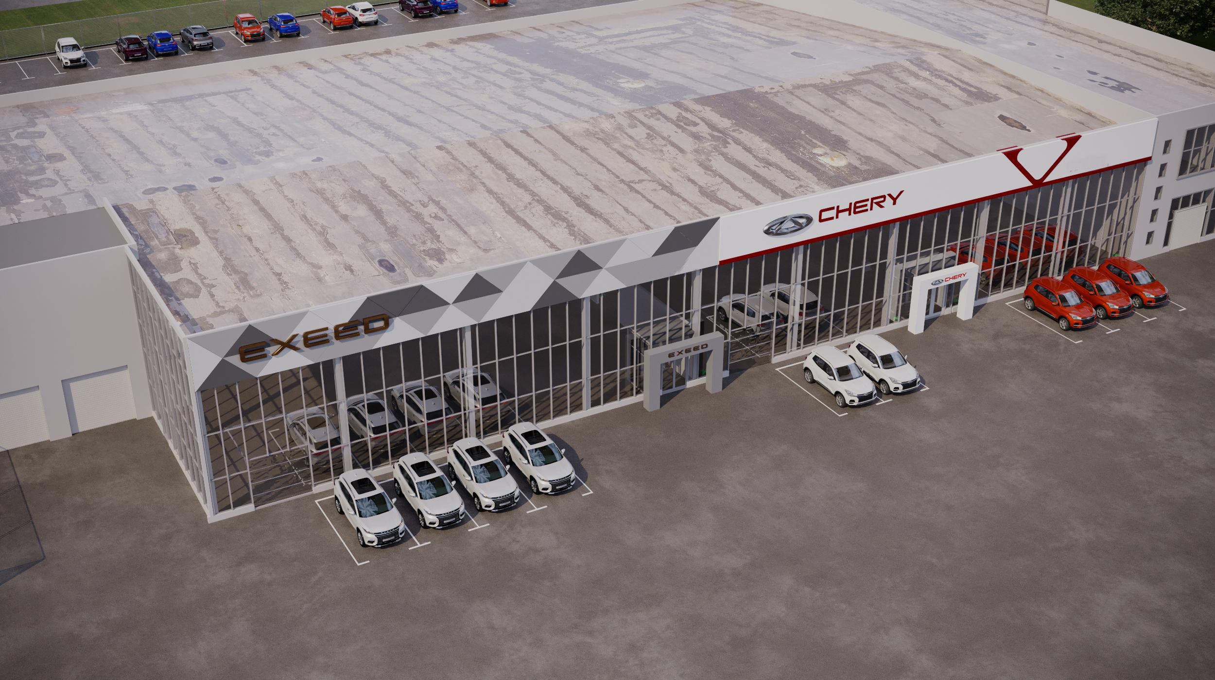 San motors ш космонавтов 393д фото Vostok Motors - EXEED, car dealership, derevnya Khmeli, shosse Kosmonavtov, 328/