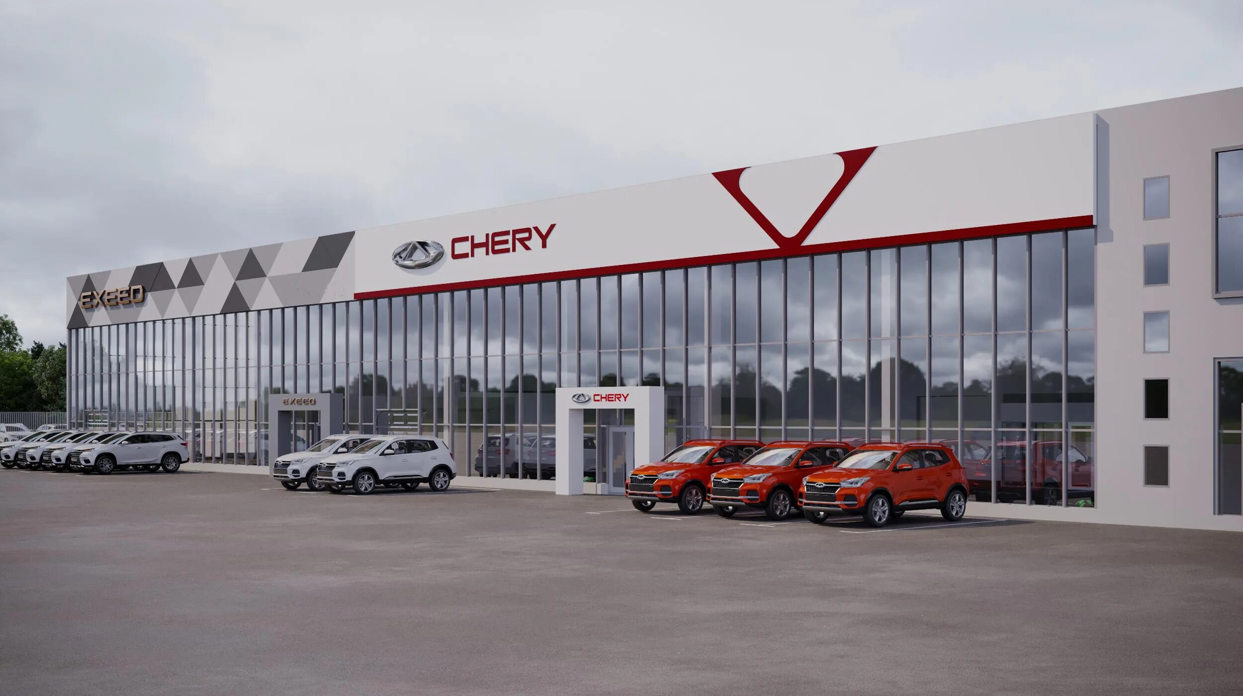 San motors ш космонавтов 393д фото DongFeng - Vostok Motors, car dealership, derevnya Khmeli, shosse Kosmonavtov, 3