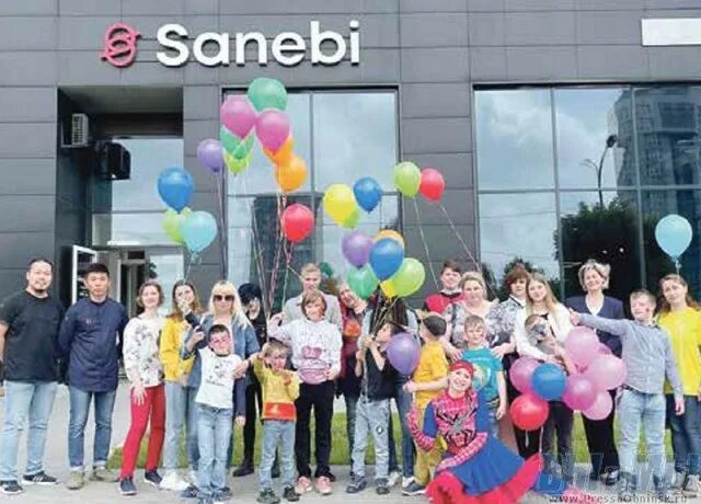 Sanebi просп ленина 137 корп 3 фото Подопечные благотворительного фонда "Ради жизни" получили праздник от ресторана 