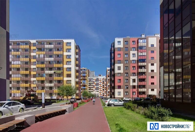 Sanebi центральная ул 8 кудрово фото Двухкомнатные квартиры в ЖК "Семь столиц Вена". Планировки и цены от застройщика
