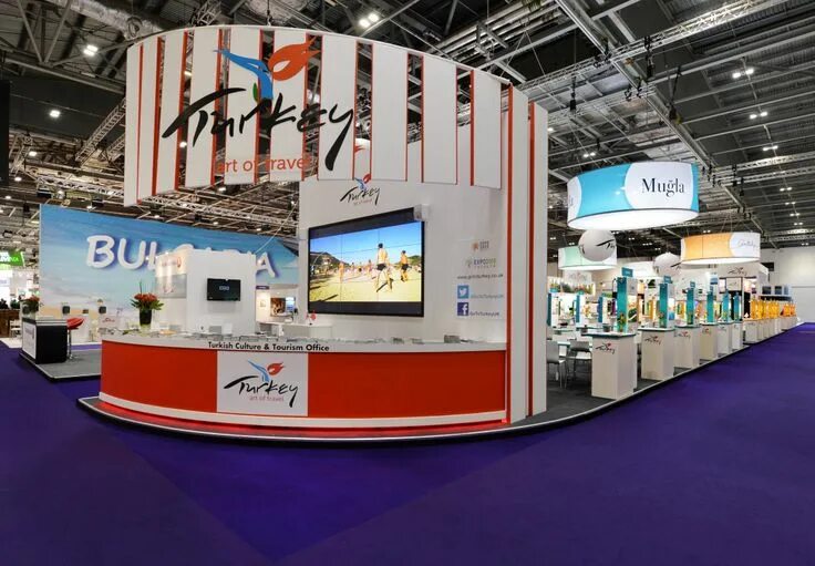 Sanel com tr фото турция выставка Ministry of Turkish Culture and Tourism @ WTM 2014 #graphics booth #exhibit Trad