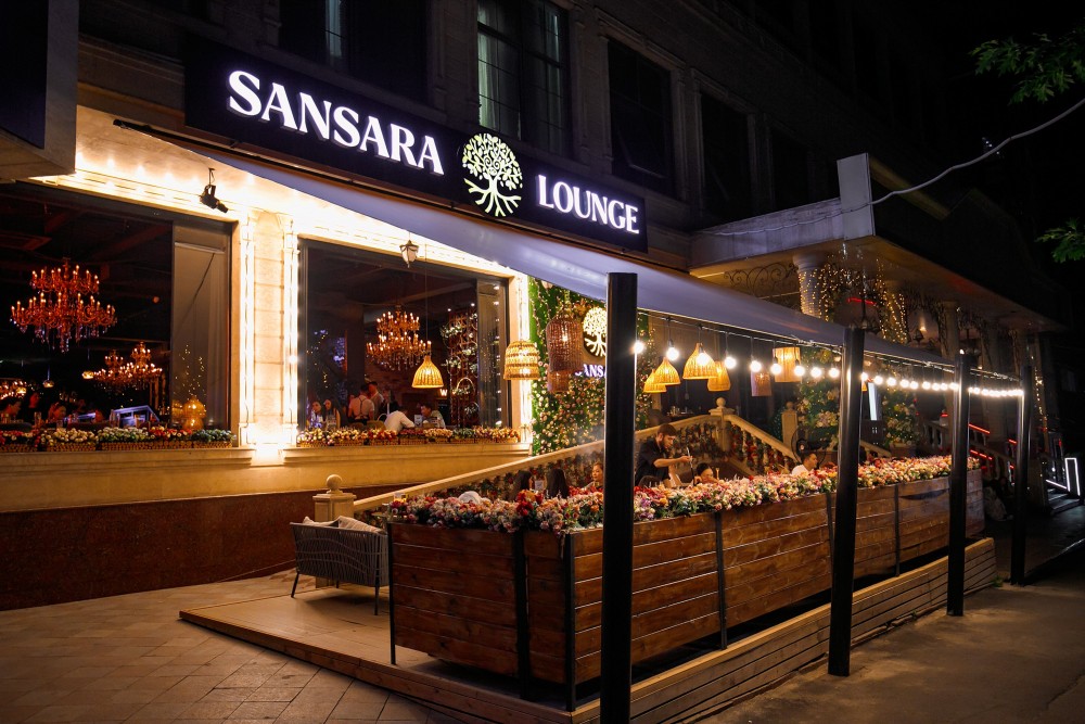 Sansara ул ленина 156 фото Летняя терраса - Sansara, Алматы