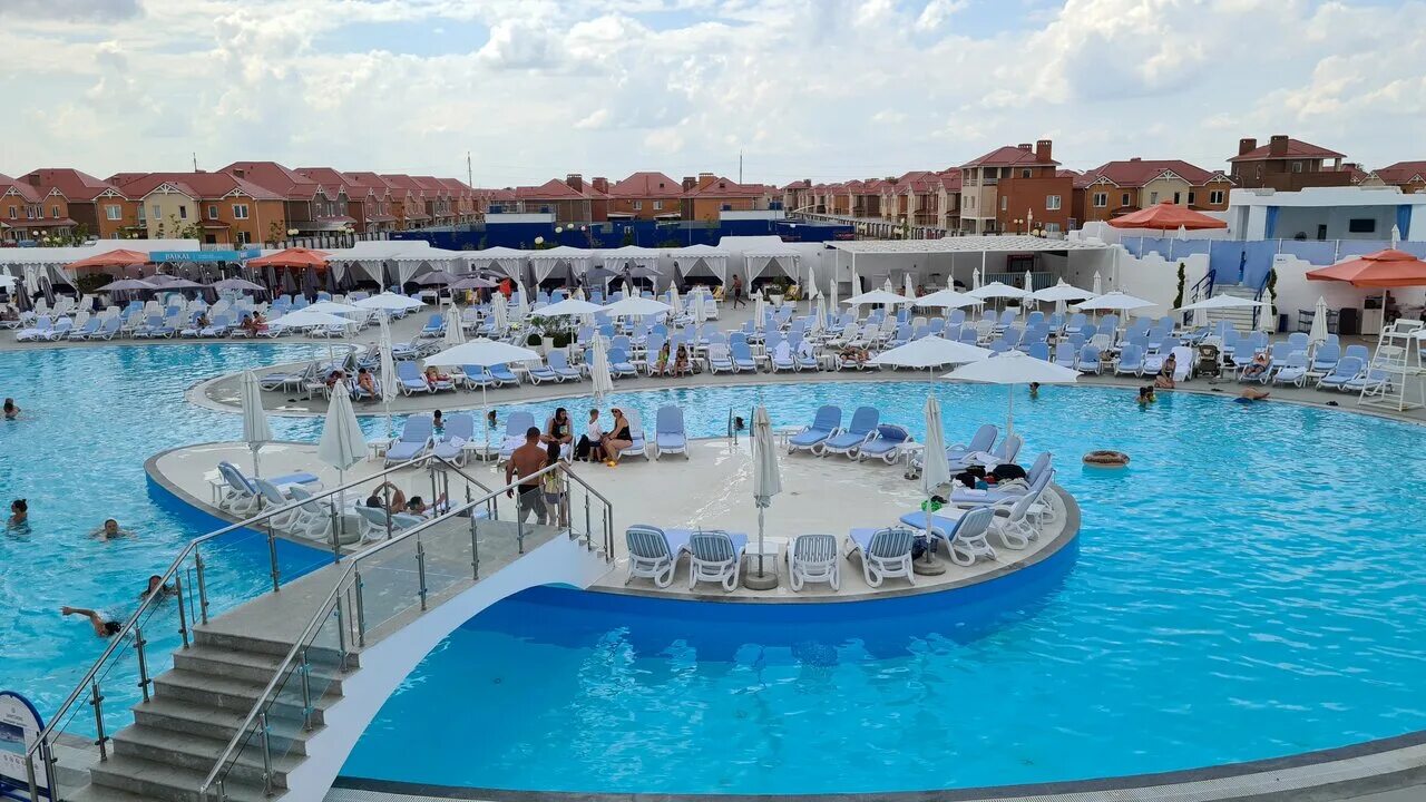 Santorini краснодар фото swimming's pool's Santorini Summer Residence in specifics, 3-ya Trudovaya ulitsa