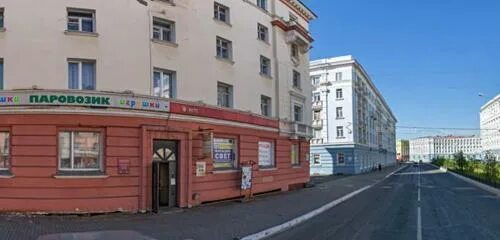 Santorini ленинский просп 42б норильск фото Торговый центр Норильчанка, shopping mall, Russia, Norilsk, Leninskiy prospekt, 