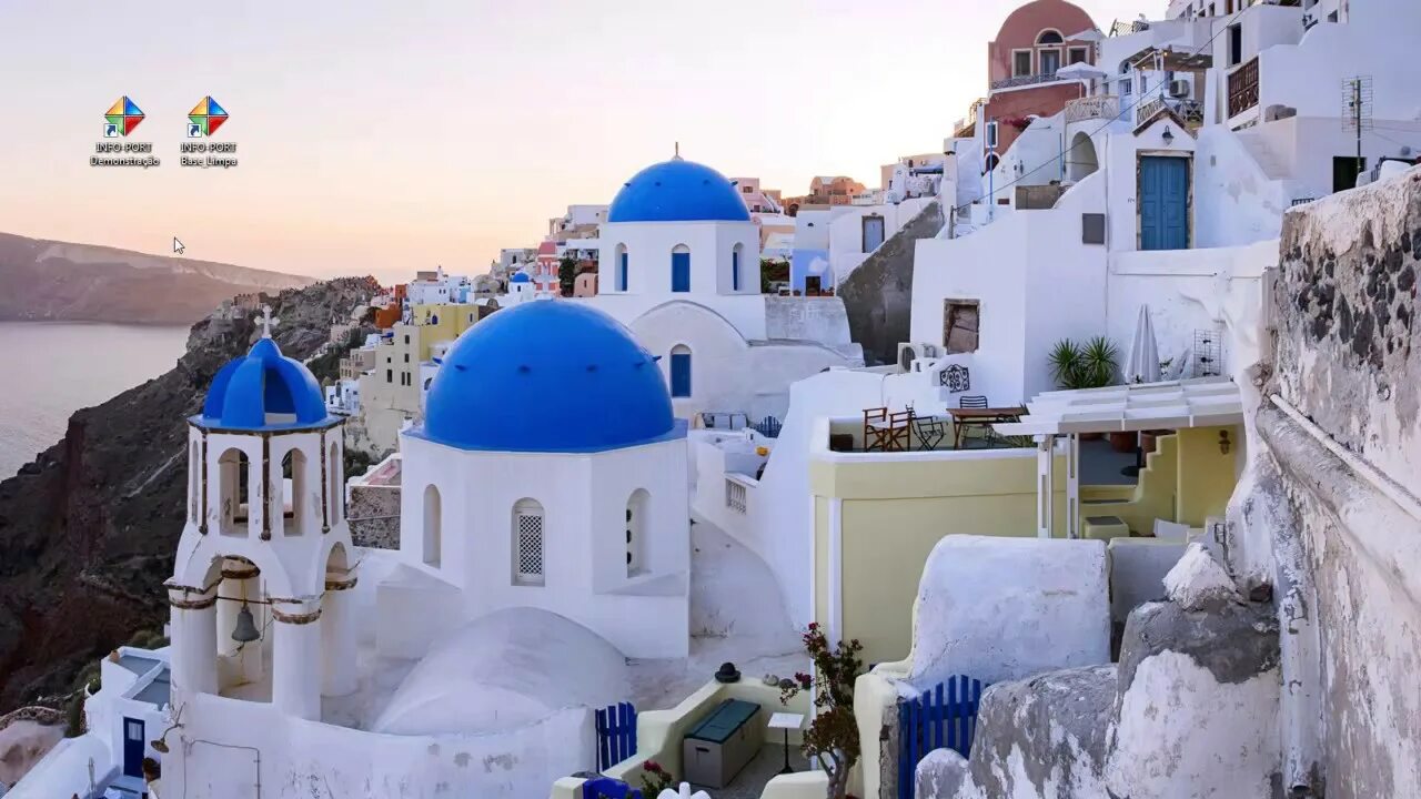 Santorini московская ул 122 фото Vídeo Aula Info Port - YouTube